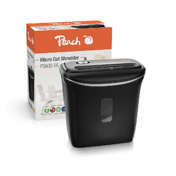 PEACH skartovač Micro Cut PS600-05, poškozený obal