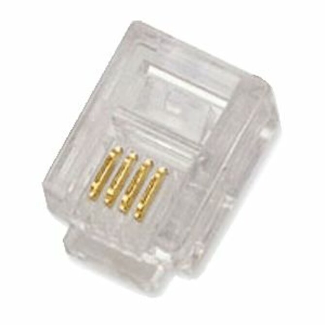 DATACOM Plug UTP CAT3 6p4c- RJ11 lanko - 100 pack