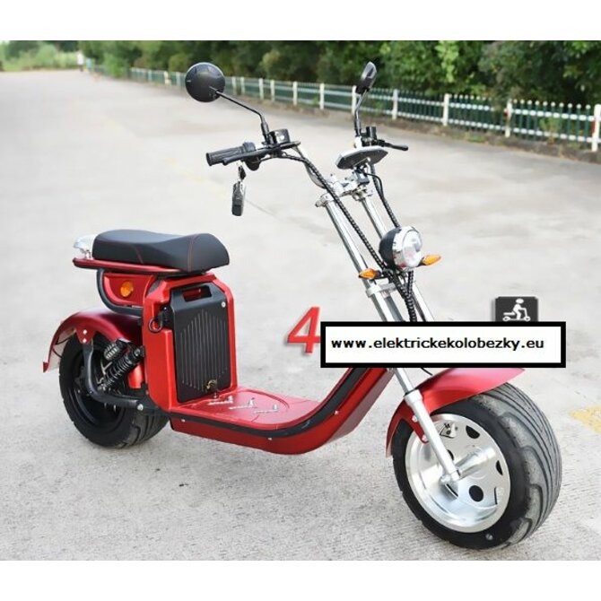 Elektrická koloběžka, skútr, scooter, kolobrnda N-4  Monstro N-4 4000 W  baterie 40 Ah