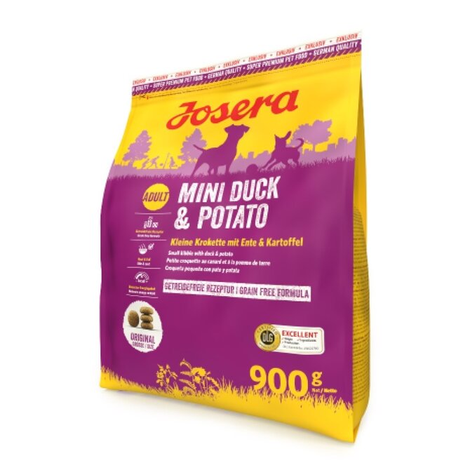 Josera 900g * Mini Duck&Potato dog