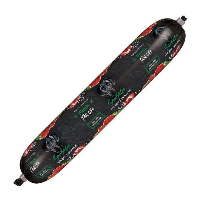 Fitmin For Life Jehněčí salám s rýží a zeleninou pro psy 900 g