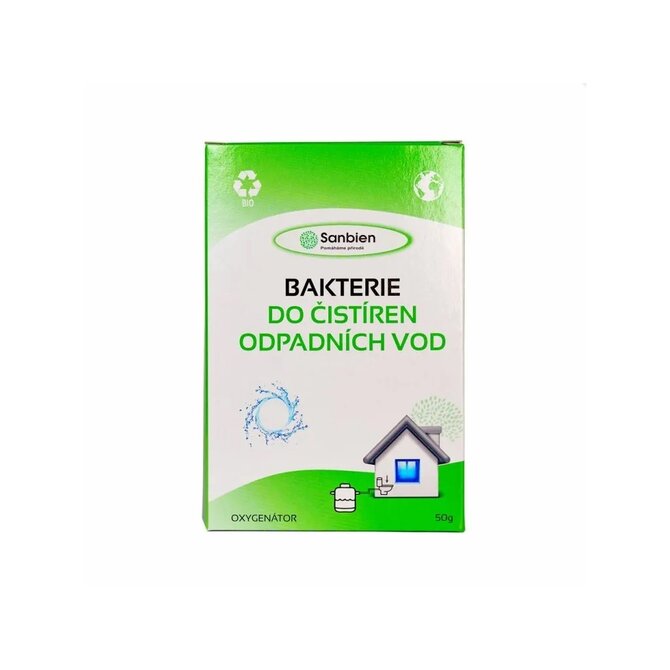 Bakterie do domácích ČOV Oxygenátor - 50 g krabička