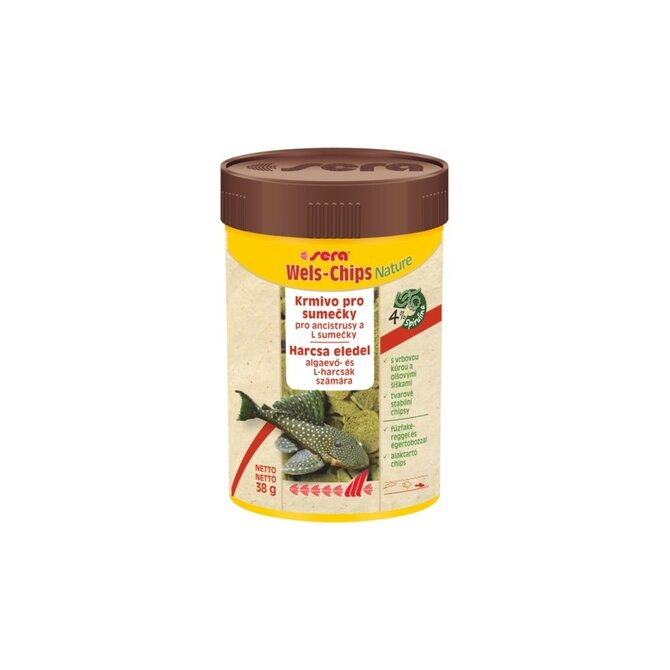 Sera Wels Chips Nature 100 Ml
