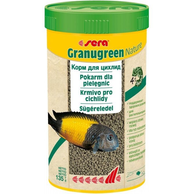 Sera Granugreen Nature 250 Ml