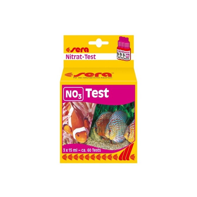 Sera NO3 Test (Dusičnany) 3x15ml