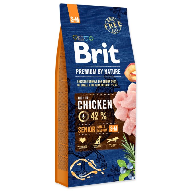 BRIT Premium by Nature Senior S+M 8kg