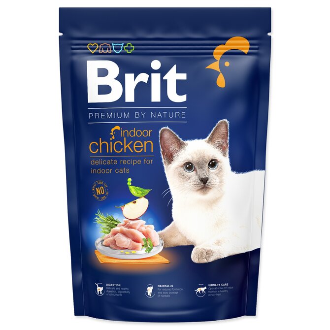 BRIT Premium by Nature Cat Indoor Chicken 800g