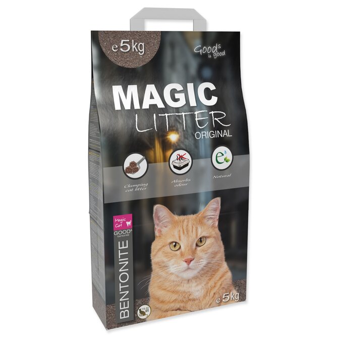 Kočkolit MAGIC LITTER Bentonite Original 5kg