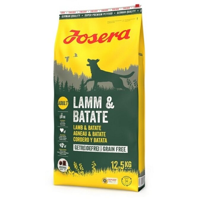 JOSERA 12,5KG LAMM & BATATE