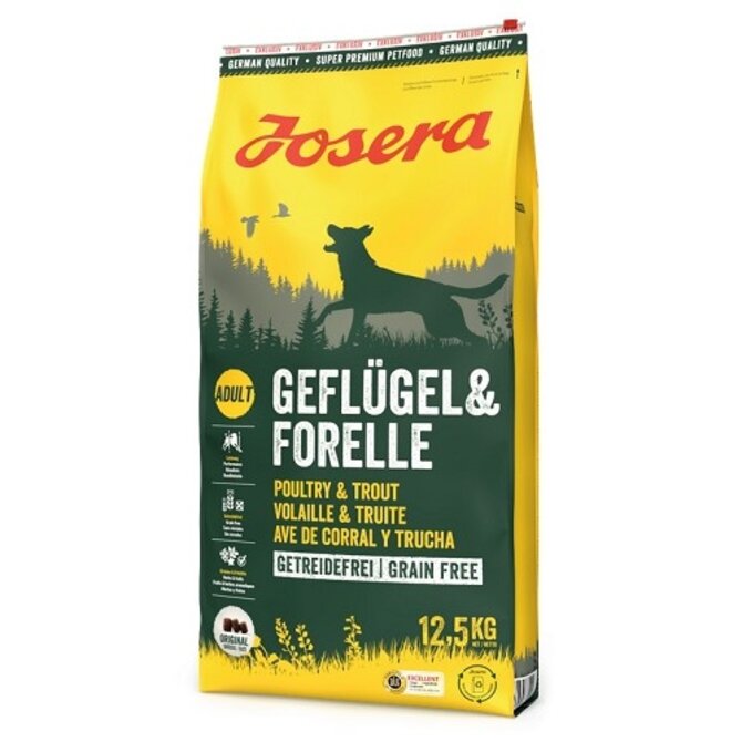JOSERA 12,5KG GEFLÜGEL & FORELLE