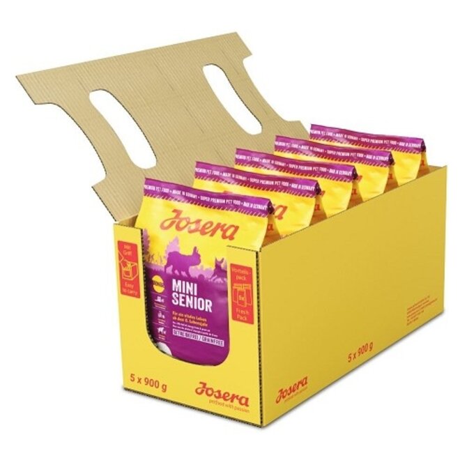 JOSERA 4,5KG MINI SENIOR 5X900G DOG