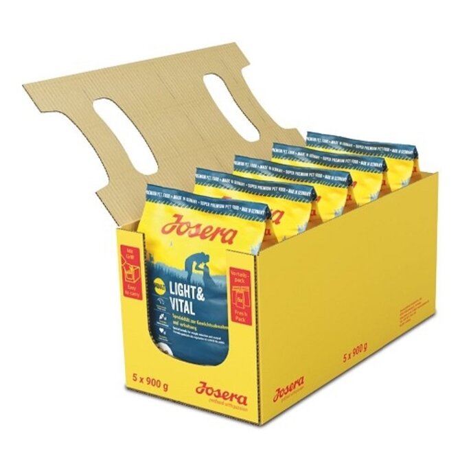 JOSERA 4,5KG LIGHT & VITAL 5X900G