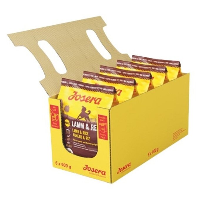 JOSERA 4,5KG LAMM & REIS 5X900G