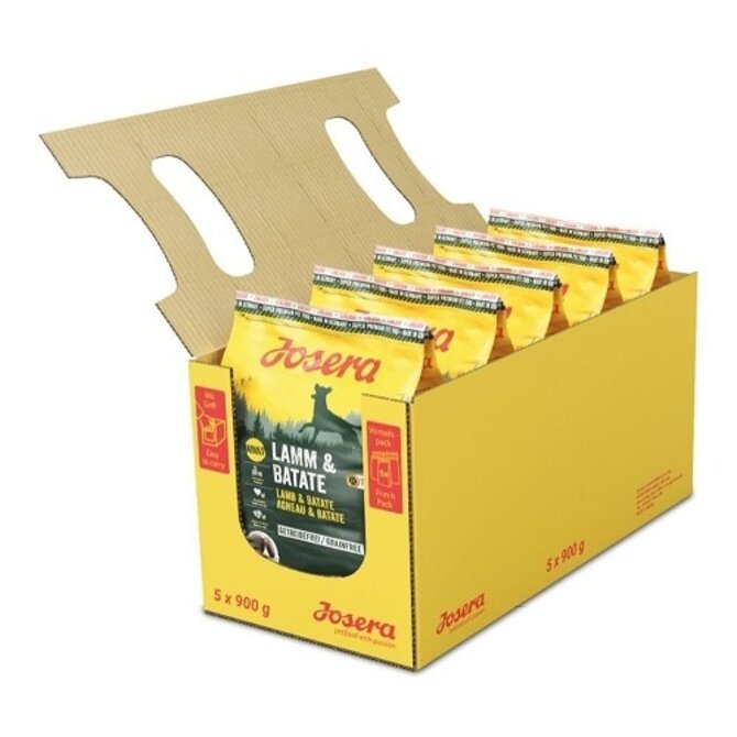 JOSERA 4,5KG LAMM & BATATE 5X900G