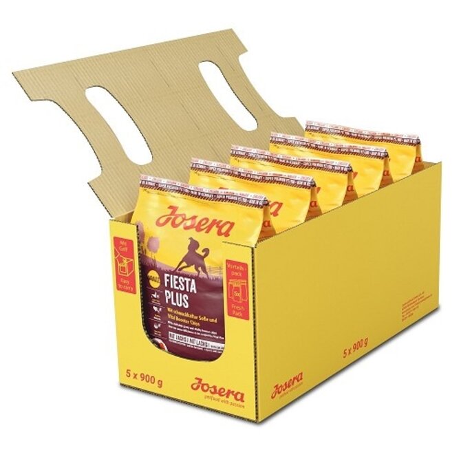 JOSERA 4,5KG FIESTA PLUS 5X900G