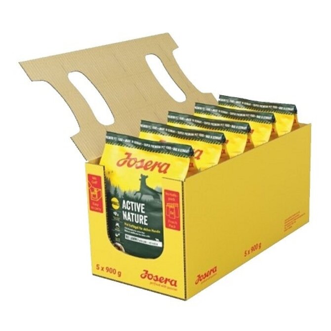 JOSERA 4,5KG  ACTIVE NATURE 5X900G
