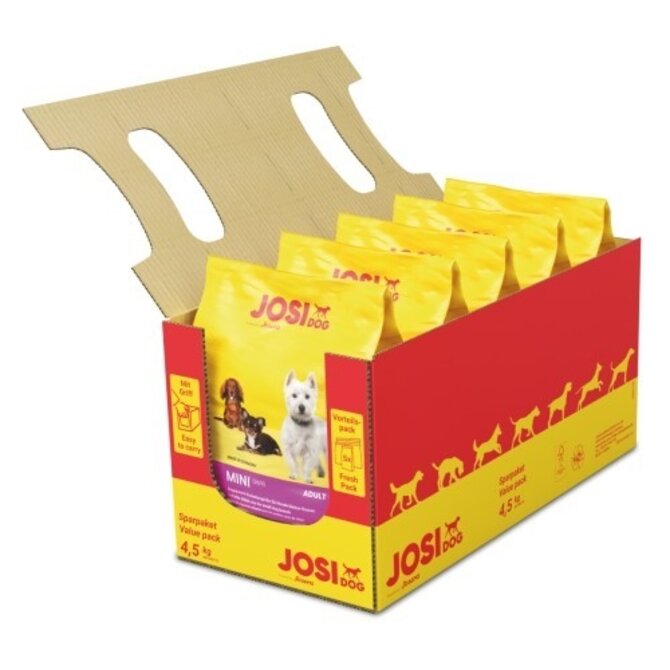 JOSIDOG 4,5KG MINI 5X900G