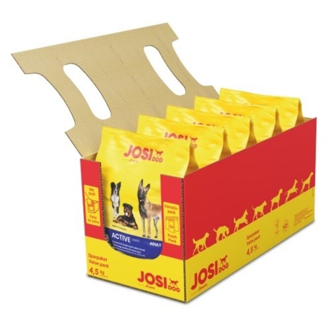 JOSIDOG 4,5KG ACTIVE 5X900G
