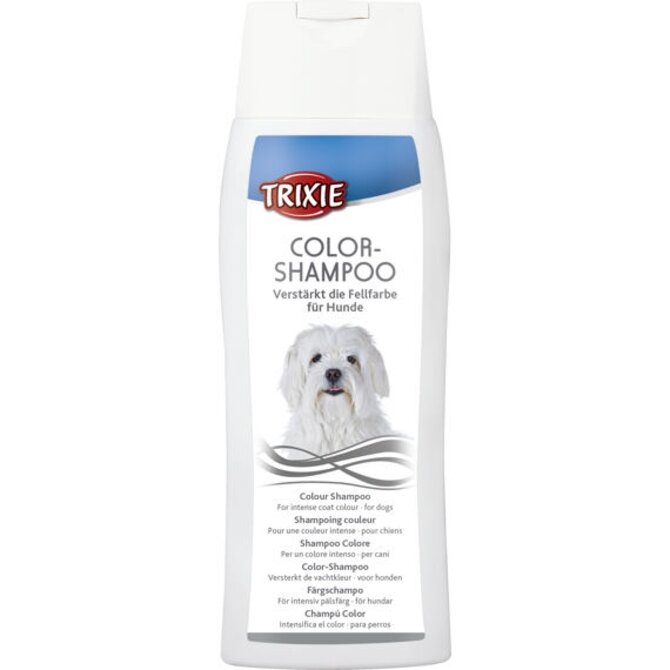 TRIXIE Color šampon - bílý 250 ml - pro světlé a bílosrsté psy