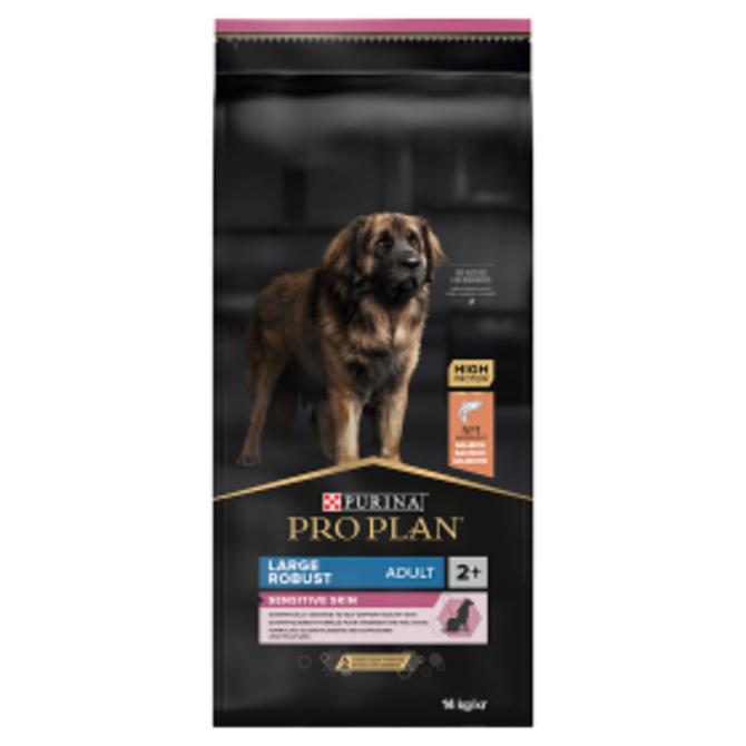 PRO PLAN LARGE ADULT Robust SENSITIVE SKIN losos 14kg