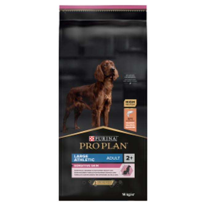 PRO PLAN LARGE ADULT Athletic SENSITIVE SKIN losos 14kg