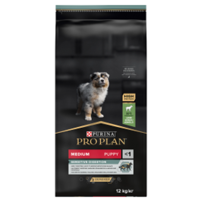 PRO PLAN MEDIUM PUPPY SENSITIVE DIGESTION jehněčí 12kg
