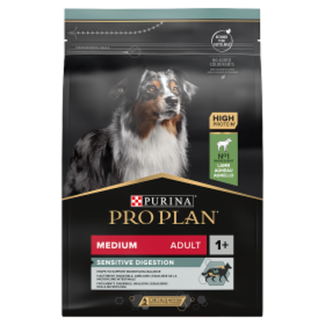 PRO PLAN MEDIUM ADULT SENSITIVE DIGESTION jehněčí 14kg
