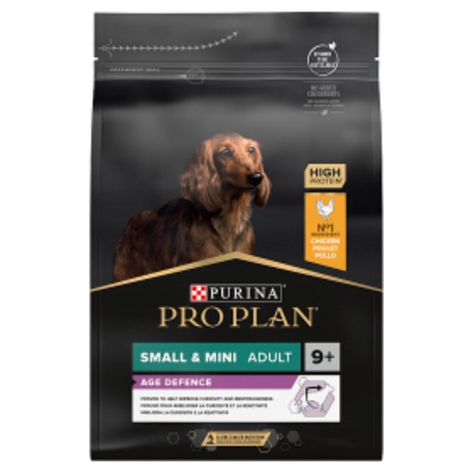 PRO PLAN SMALL & MINI ADULT 9+ AGE DEFENCE kuře 7kg