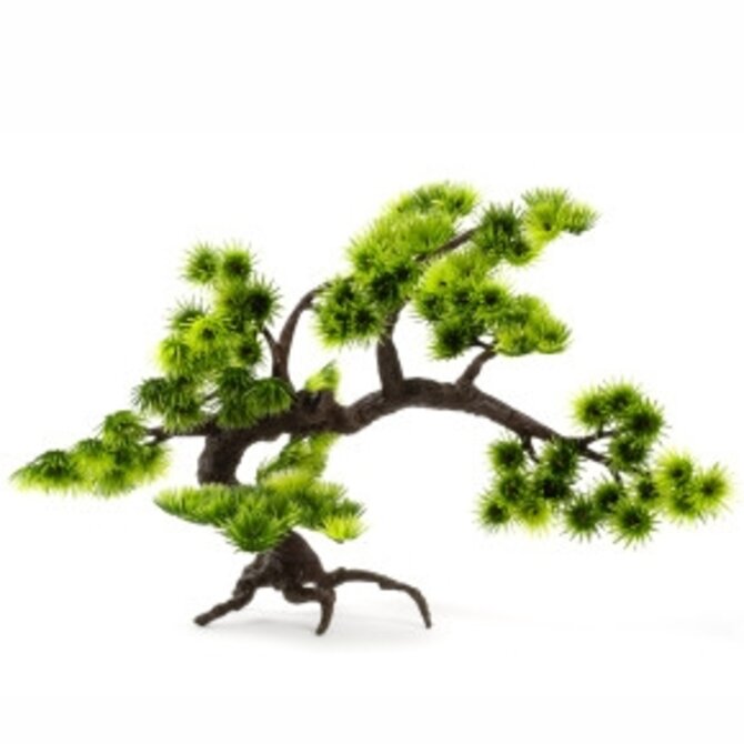 Bonsai velká, akvarijní plastová rostlinka