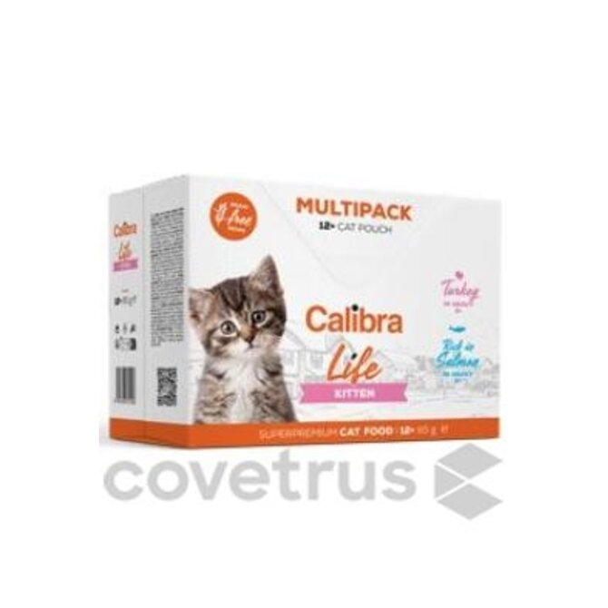 Calibra Cat Life kapsa Kitten Multipack 12x85g