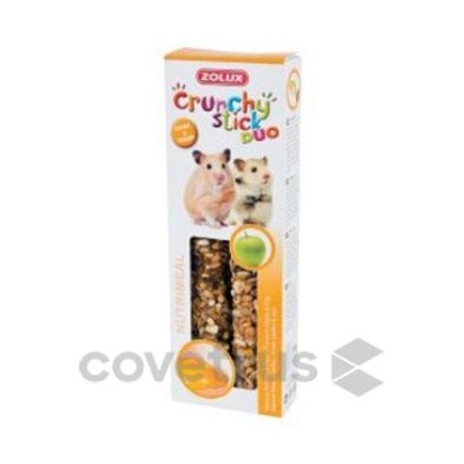 Pochoutka CRUNCHY STICK jablko/vejce pro křečky Zolux