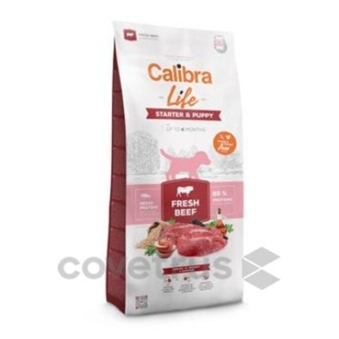 Calibra Dog Life Starter&Puppy Fresh Beef 750g
