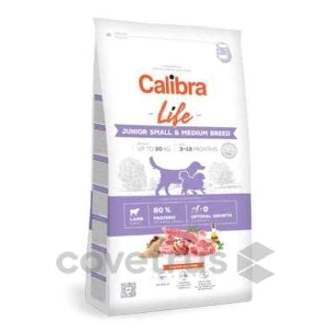 Calibra Dog Life Junior Small&Medium Breed Lamb 12kg