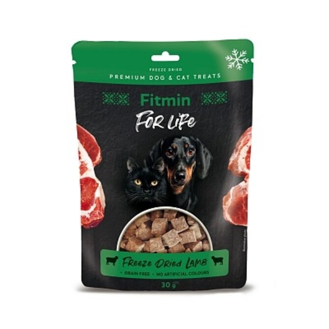 FFL dog & cat treat freeze dried lamb with chick.30g
