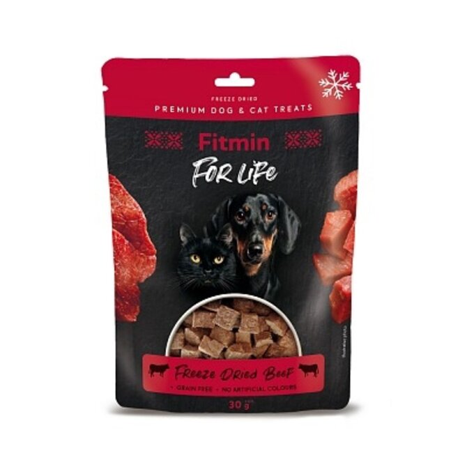 FFL dog & cat freeze dried beef 30g