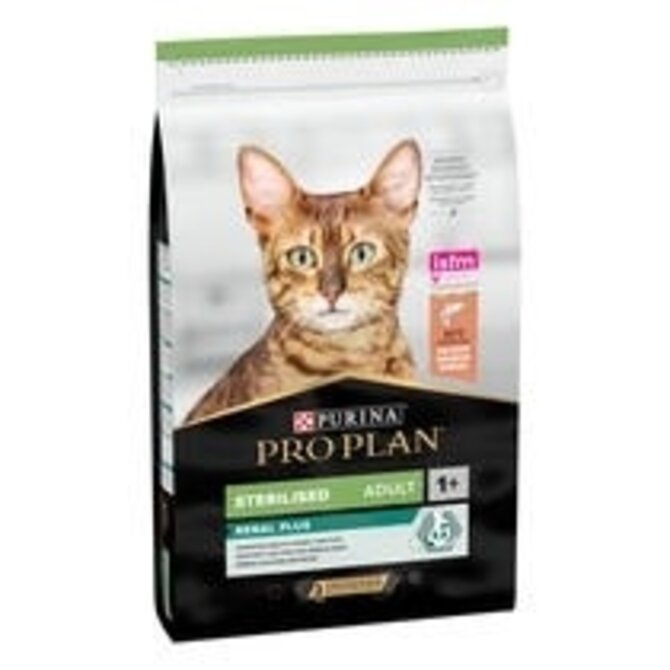 PRO PLAN CAT ADULT STERILISED RENAL losos 10 kg