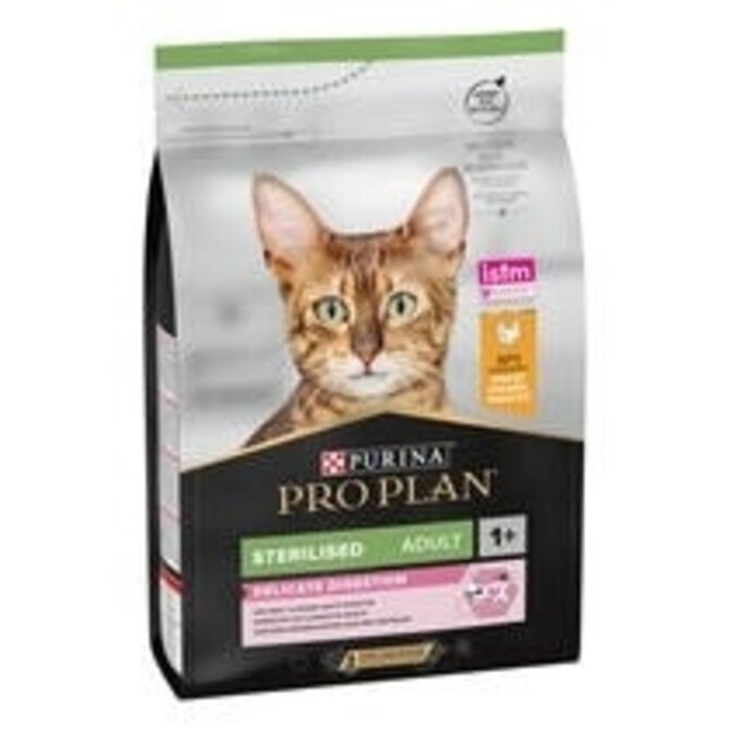 PRO PLAN CAT ADULT STERILISED DIGESTION kuře 3 kg