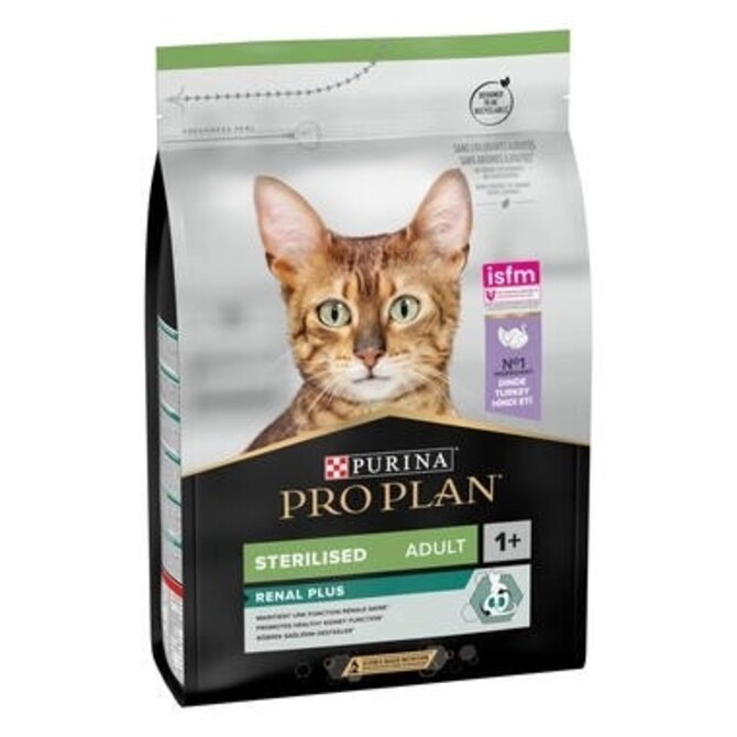 PRO PLAN CAT ADULT STERILISED RENAL krůta 400 g