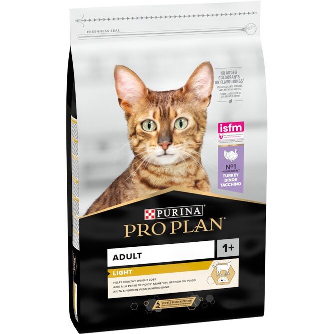 PRO PLAN CAT ADULT LIGHT krůta 3 kg