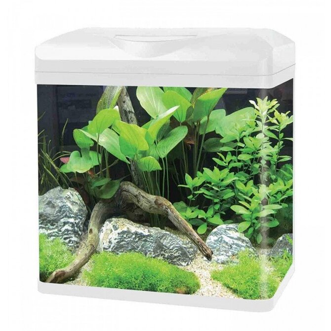 EasyTank PRO LED 16 litrů s filtrací v krytu bílá