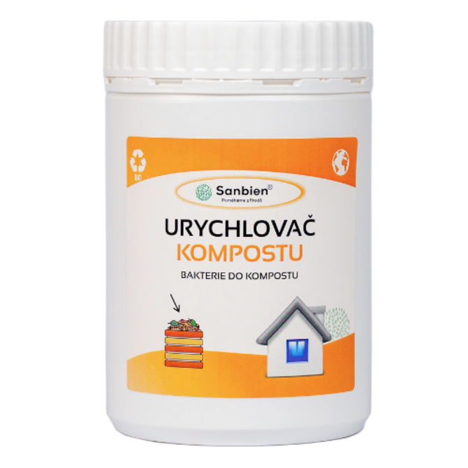 Urychlovač kompostu - Bakterie do kompostu - 0,5 kg dóza