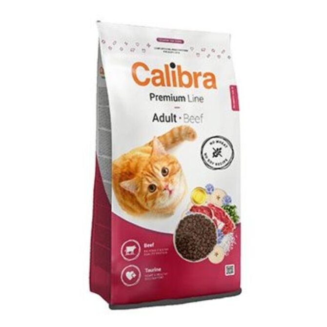 Calibra Cat Premium Line Adult Beef 10 kg