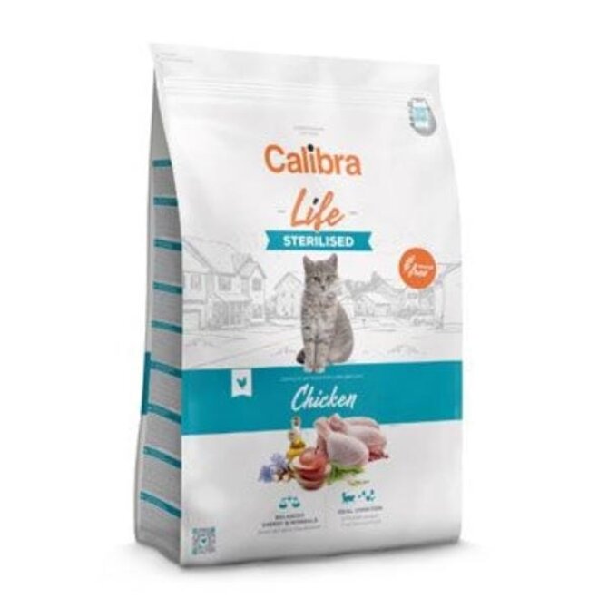 Calibra Cat Life Sterilised Chicken 6 kg