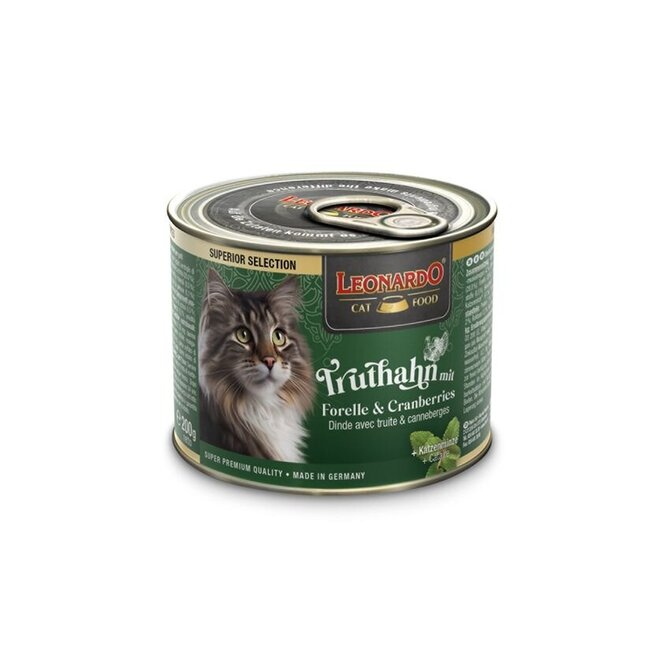 Leonardo Superior Selection Krůtí se pstruhem a brusinkami 200g