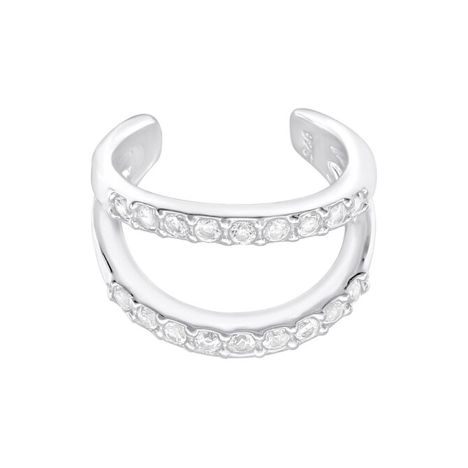Bangles.cz Záušnice Zirkony stříbro 925 2152 stříbrná, stříbro