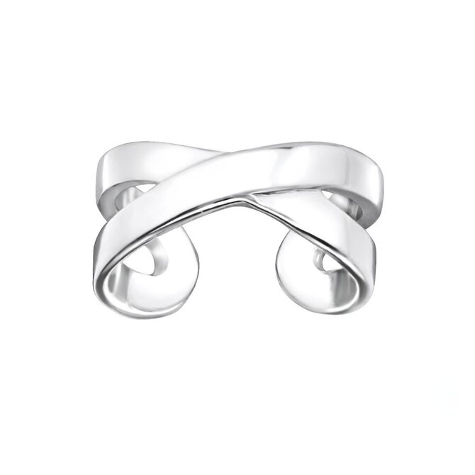 Bangles.cz Záušnice Nekonečna stříbro 925 2152 stříbrná, stříbro