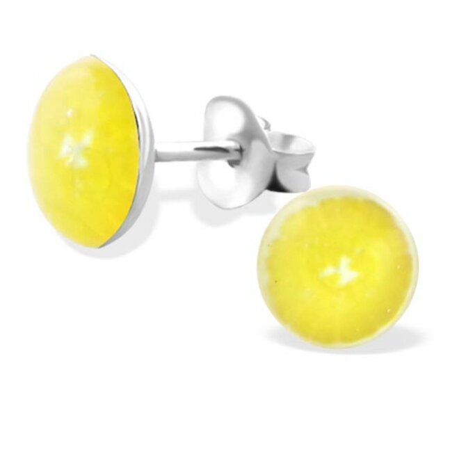 Náušnice Pampelišky stříbro 925 1143 stříbrná, stříbro