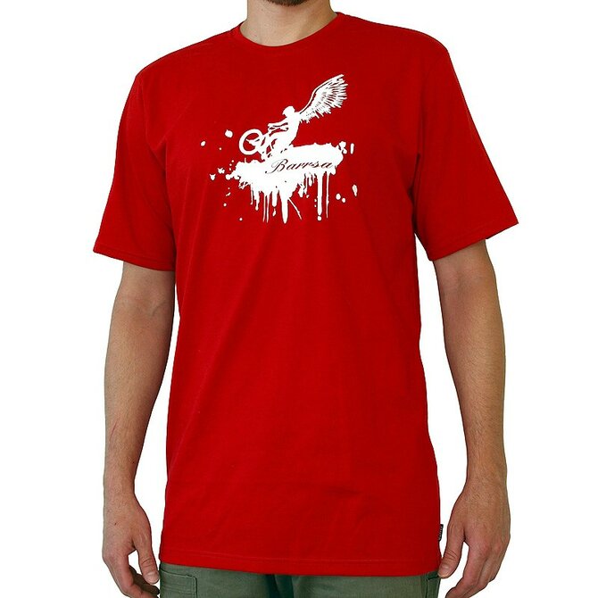 Pánské tričko Barrsa Wings red/white