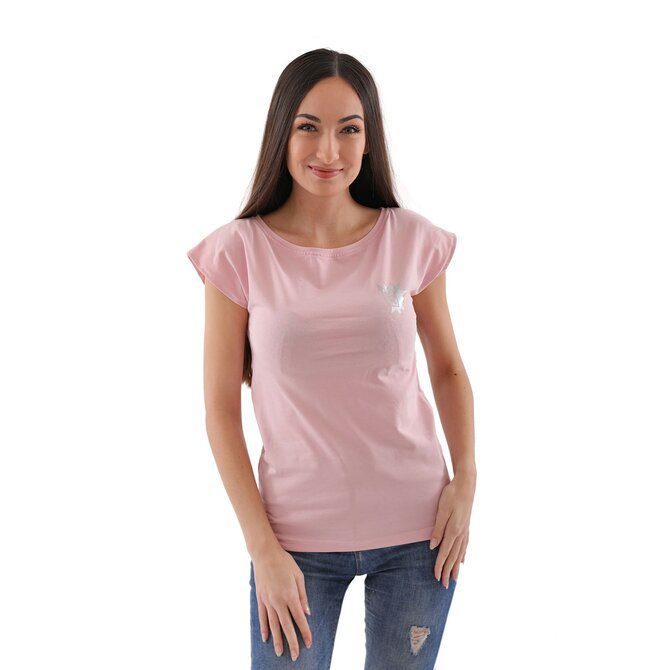 Dámské tričko Barrsa Longy Top / old-pink