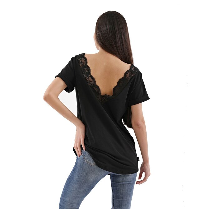 Dámské tričko Barrsa legan Lace Tank black